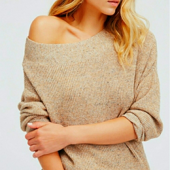 Free People Alana Off Shoulder Sweater - Picture 8 of 8